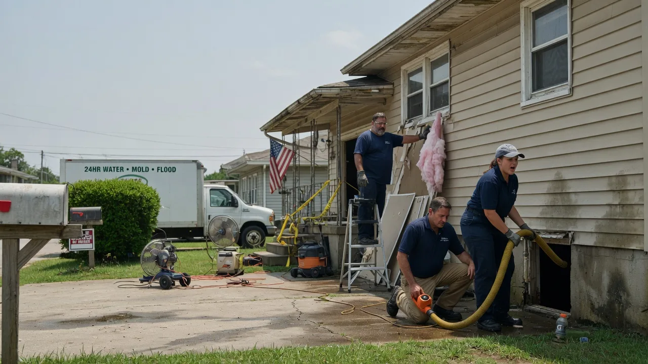 Water Damage Repair in Golden City, MO near me
